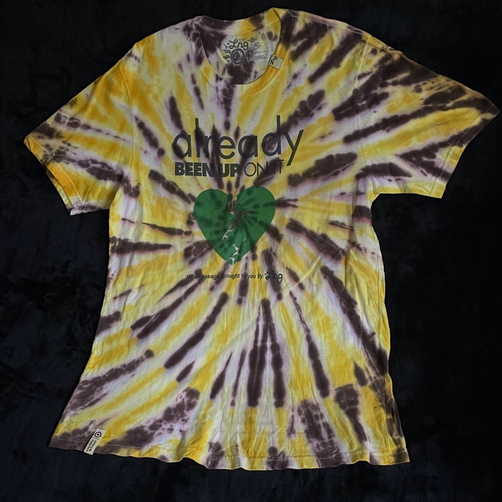 Skate & Bake LRG Breakup Tee x P.Licious Tie Dye